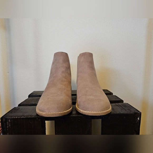 Eileen Fisher Rich Suede Booties - Picture 3 of 6